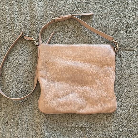 Classic Kate Spade New York Crossbody Bag, Leather, Nude, Used Condition - Picture 3 of 9
